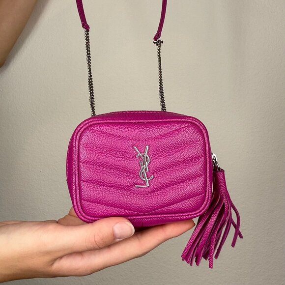 YSL Pink Mini Crossbody - Picture 2 of 5